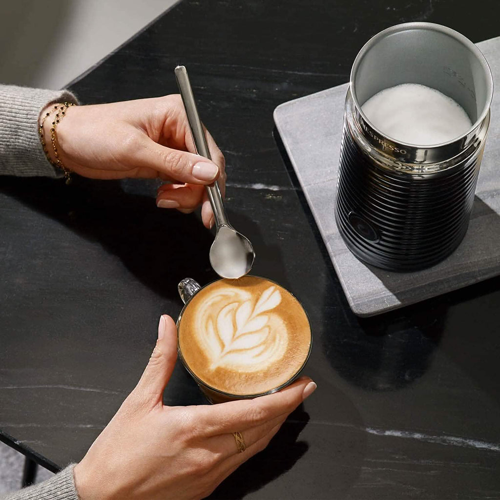Nespresso Aeroccino3 Mousseur à lait, Taille unique, Noir