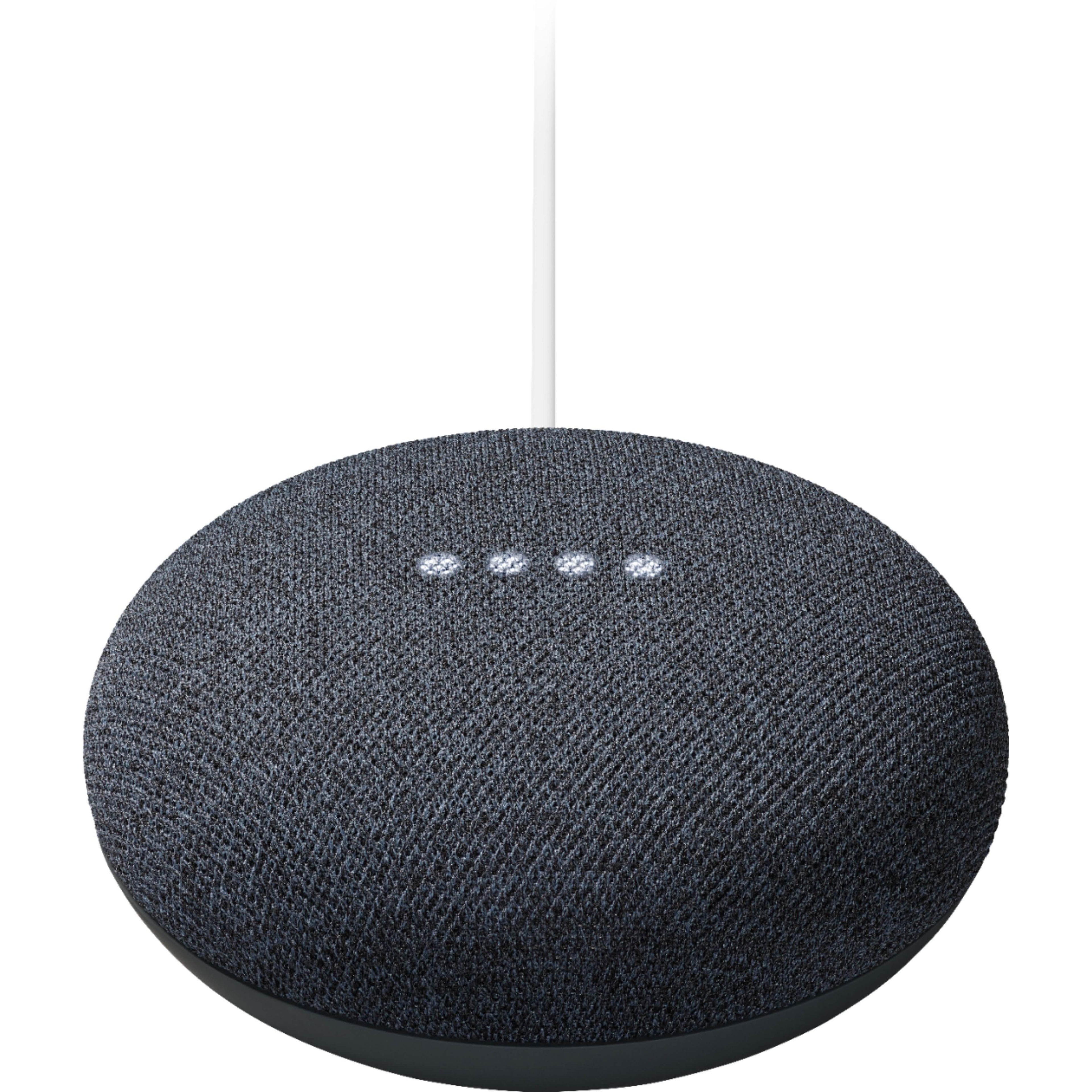 Enceinte connectée Google Nest Mini 2e génération avec Google Assistant
