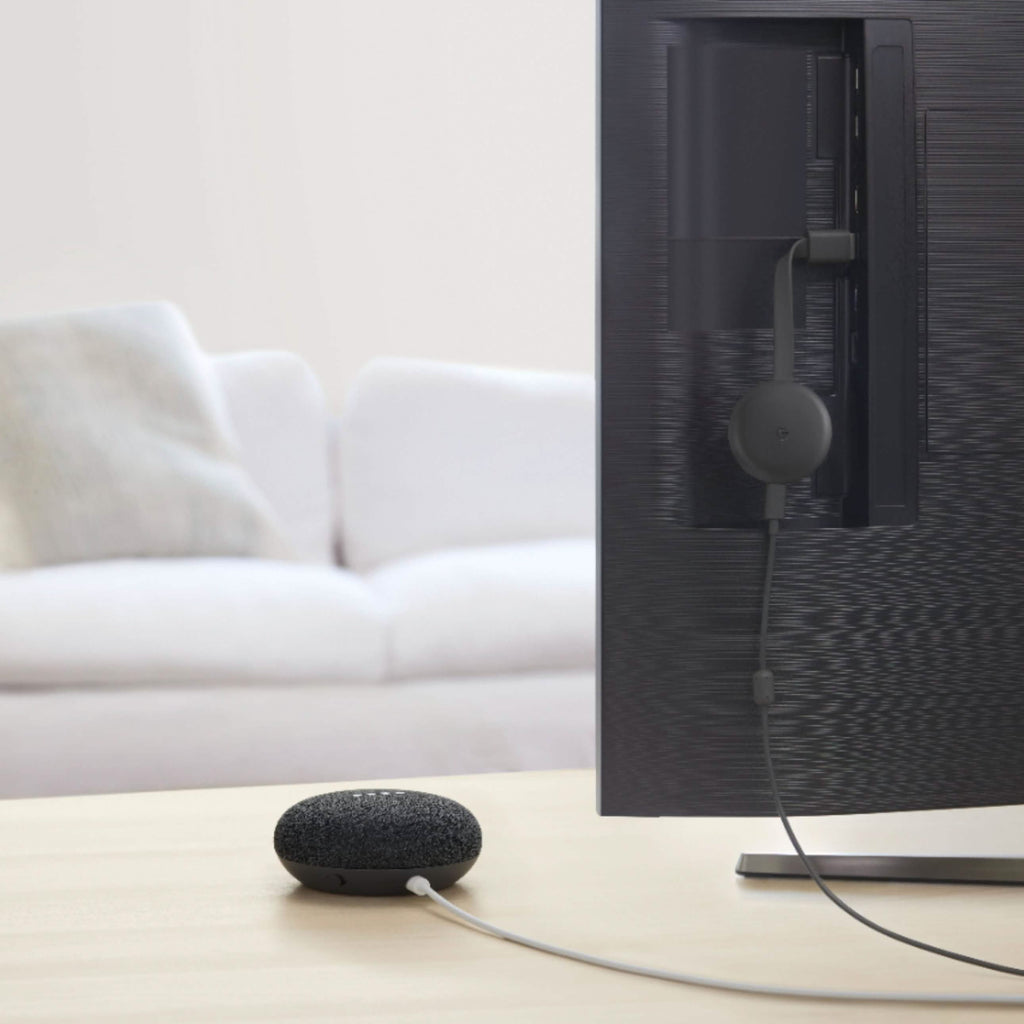 Enceinte connectée Google Nest Mini 2e génération avec Google Assistant