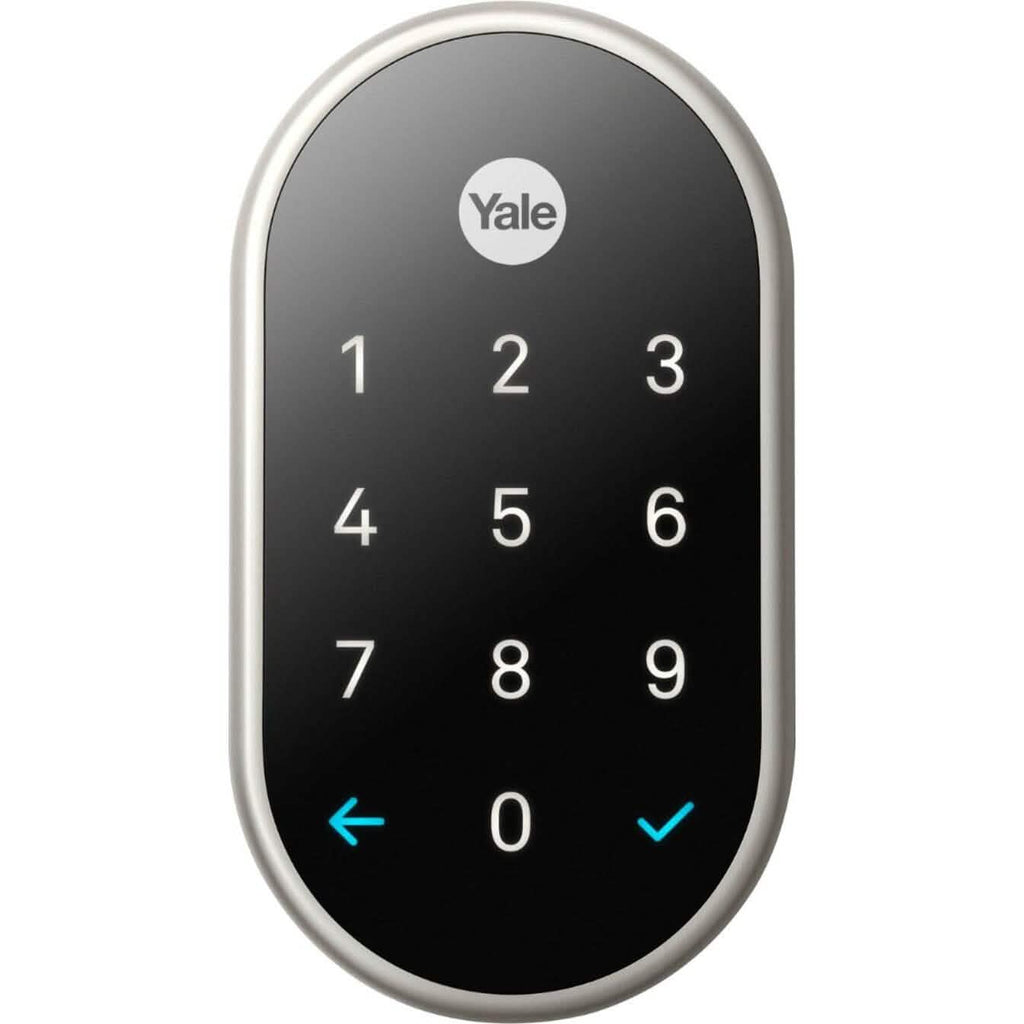 Nest x Yale - Serrure intelligente Wi-Fi avec remplacement de pêne dormant (reconditionnée)