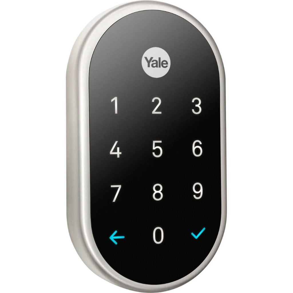 Nest x Yale - Serrure intelligente Wi-Fi avec remplacement de pêne dormant (reconditionnée)