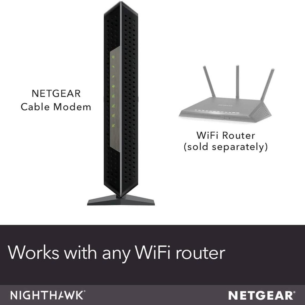 NETGEAR Nighthawk Modem Câble CM1200 - Compatible avec tous les Fournisseurs de Câble (Reconditionné)
