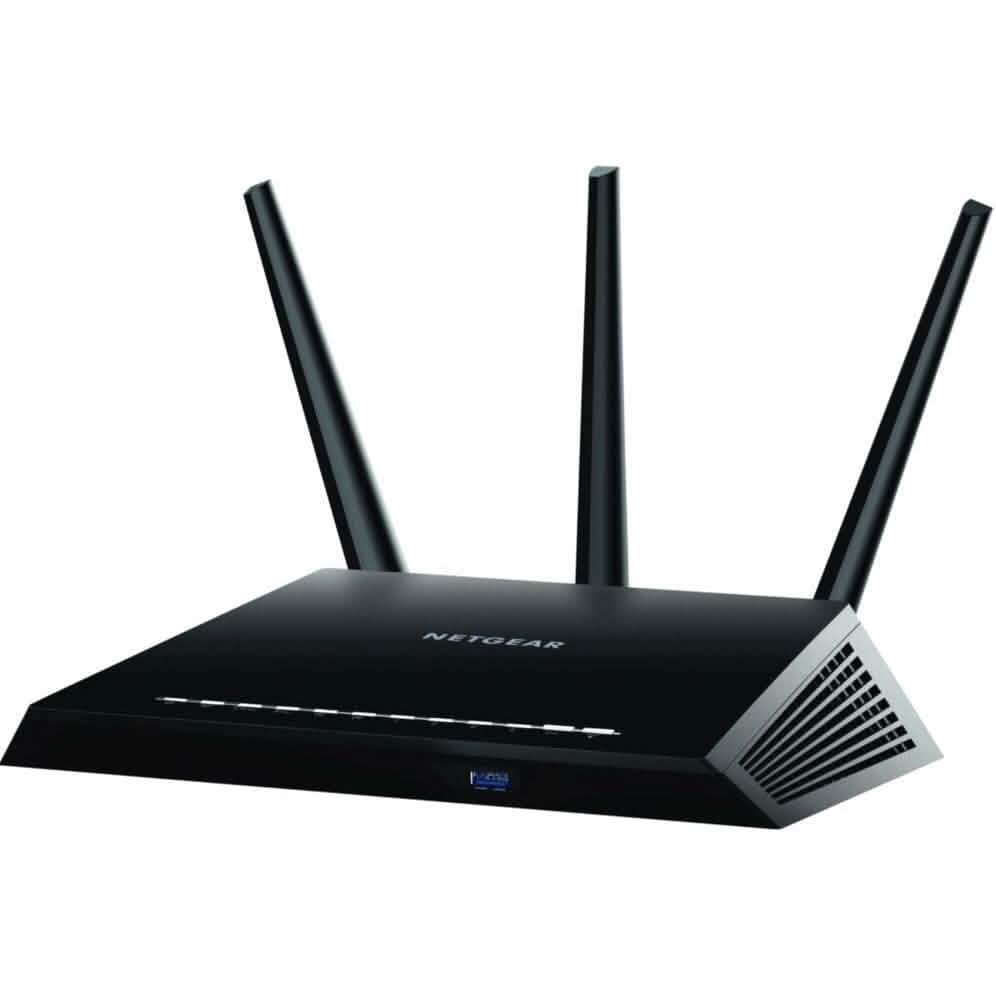 Routeur Wi-Fi intelligent NETGEAR Nighthawk (R7000-100NAS) – Vitesse sans fil AC1900 (jusqu'à 1900 Mb/s) (Reconditionné)