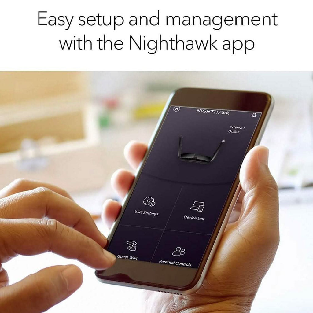 Routeur Gigabit bibande 12 flux Netgear Nighthawk WiFi 6 (RAX120) AX6000 (reconditionné)