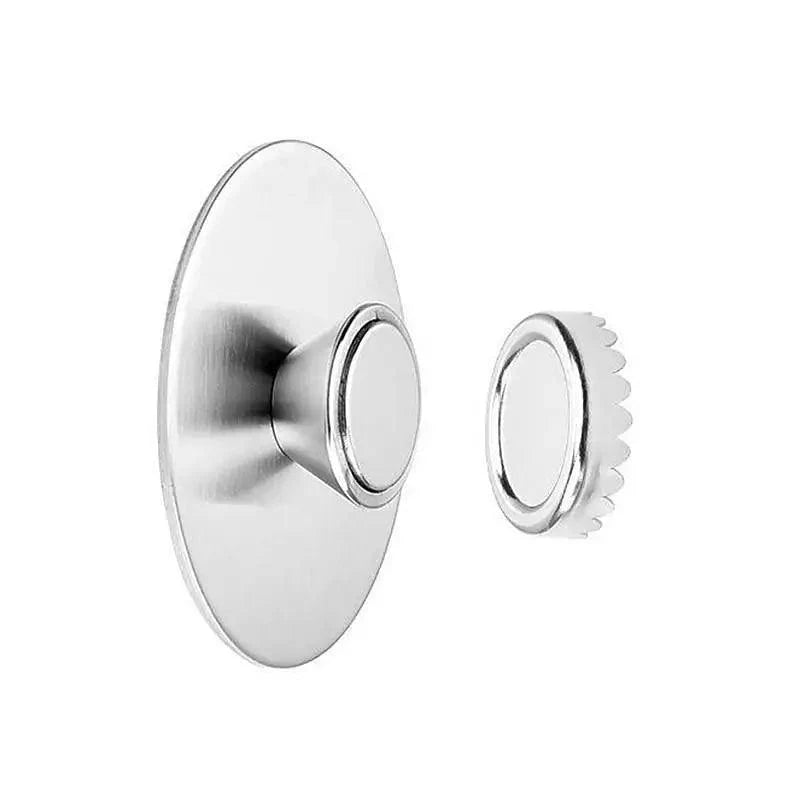 Nouveau 1PC Porte-savon magnétique sans outil antirouille Support d'éponge Porte-plat Porte-savon pour salle de bain lavabo maison Porte-savon fortement magnétique Porte-savon antirouille en acier inoxydable pour salle de bain et cuisine