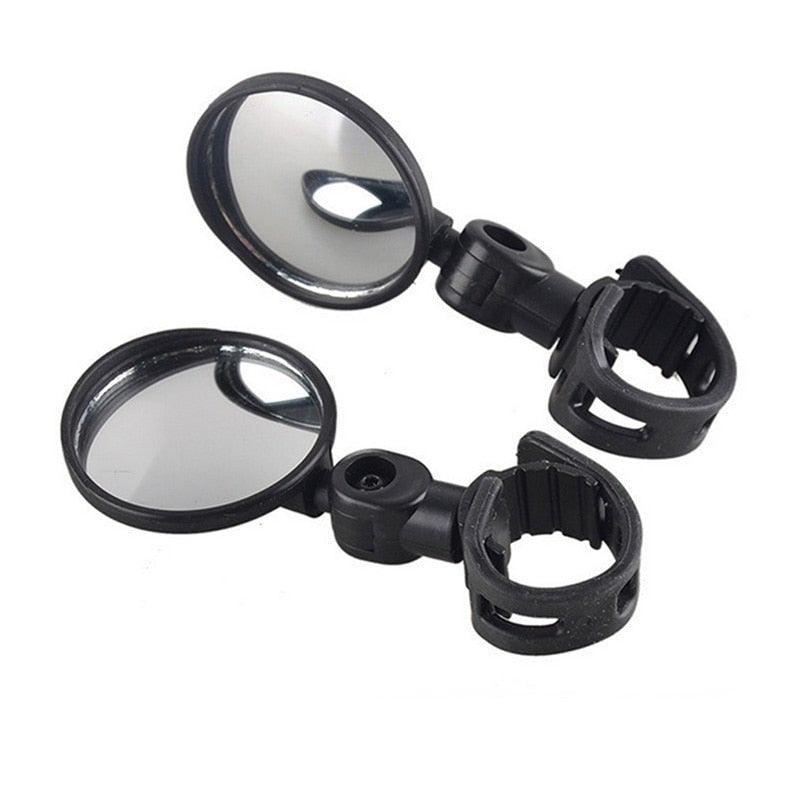 Nouveau rétroviseur réglable pour vélo de route, outil de sécurité, rétroviseurs arrière de vélo rotatifs et réglables, antichoc, grand angle convexe, universels