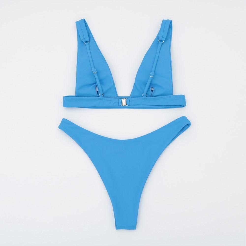 Nouveau Maillot de Bain Bikini Solide Femme Maillot de Bain Push Up Ensemble Bikini Maillot de Bain Été Vêtements de Plage Maillot de Bain Deux Pièces Maillots de Bain Vêtements de Plage Pour Maillot de Bain