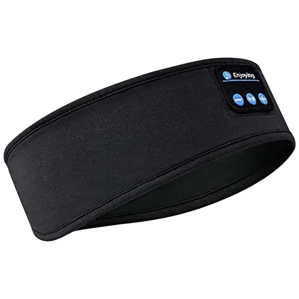 Nouveau casque Bluetooth sans fil bandeau de sport doux et élastique confortable pour la musique du sommeil haut-parleurs de casque