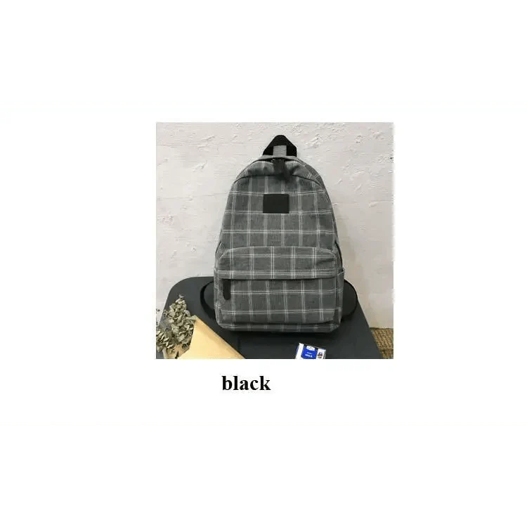 Nouveau sac à dos décontracté pour femmes et filles Sac à dos élégant à rayures pour adolescentes