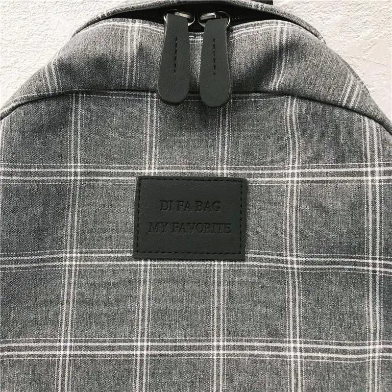 Nouveau sac à dos décontracté pour femmes et filles Sac à dos élégant à rayures pour adolescentes