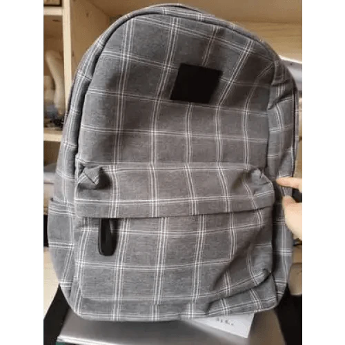 Nouveau sac à dos décontracté pour femmes et filles Sac à dos élégant à rayures pour adolescentes