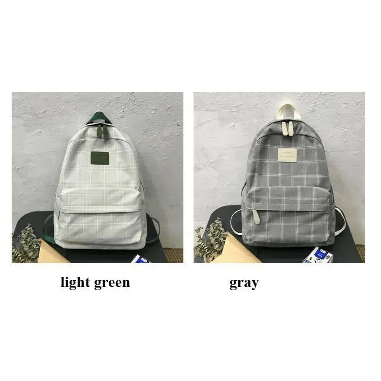 Nouveau sac à dos décontracté pour femmes et filles Sac à dos élégant à rayures pour adolescentes