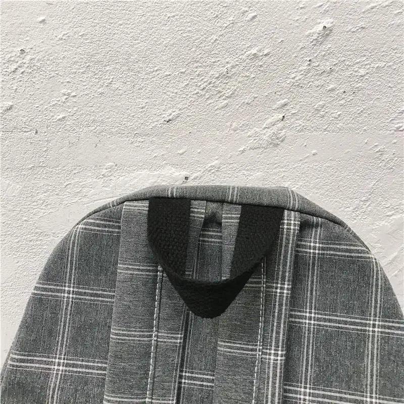 Nouveau sac à dos décontracté pour femmes et filles Sac à dos élégant à rayures pour adolescentes