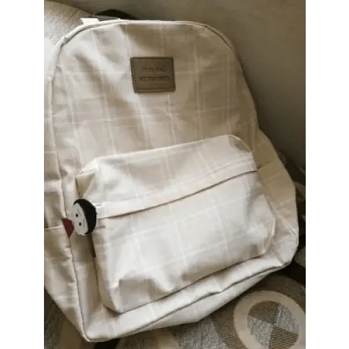 Nouveau sac à dos décontracté pour femmes et filles Sac à dos élégant à rayures pour adolescentes