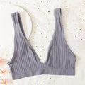 Nouveaux soutiens-gorge de sport confortables sans coutures pour femmes et jeunes filles, haut brassière féminine, sous-vêtements sexy pour femmes avec décolleté en V profond, sans dos