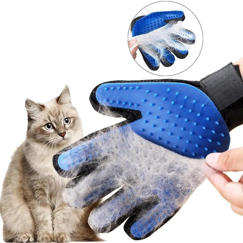 Nouveaux Gants de Toilettage Efficaces Nettoyage Doux Brosse Gants Épilateurs pour Animaux de Compagnie