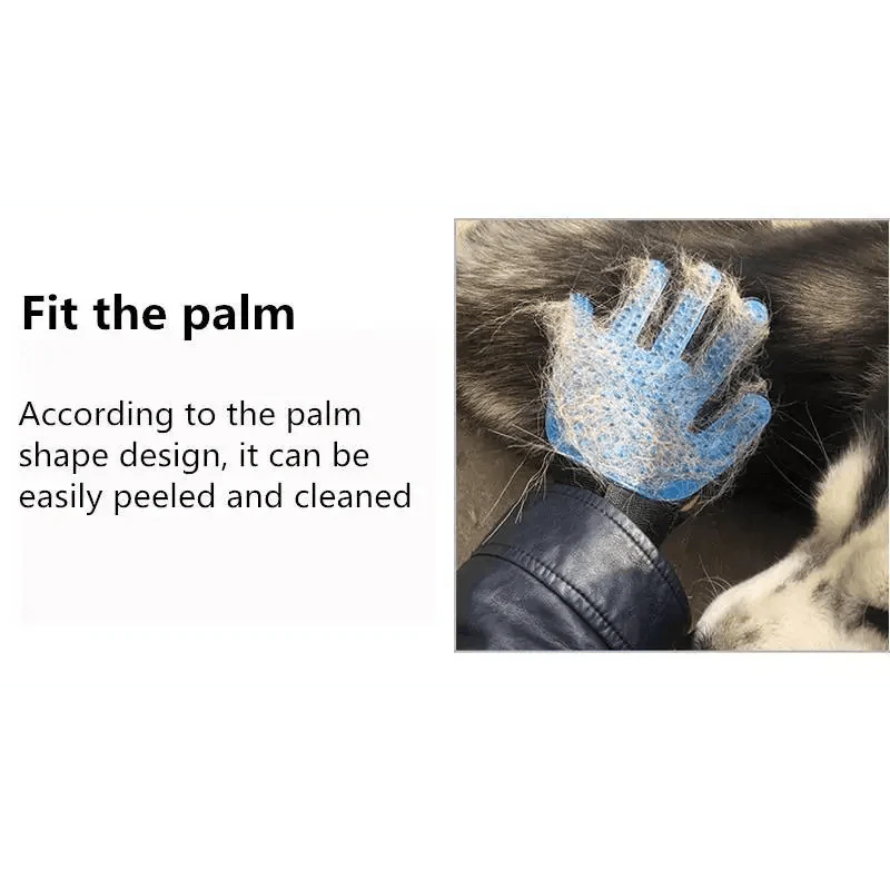 Nouveaux Gants de Toilettage Efficaces Nettoyage Doux Brosse Gants Épilateurs pour Animaux de Compagnie