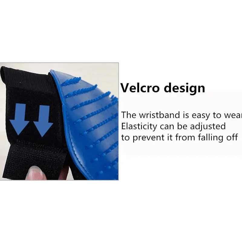 Nouveaux Gants de Toilettage Efficaces Nettoyage Doux Brosse Gants Épilateurs pour Animaux de Compagnie