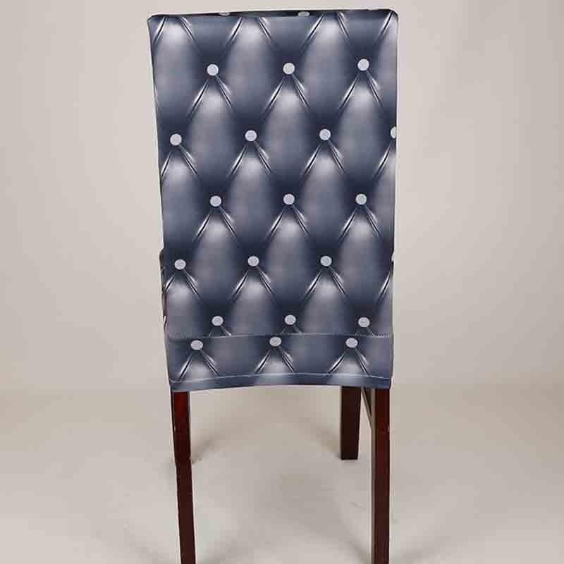 Housse de chaise en fibre d'élasthanne extensible pour mariage, banquet, hôtel, antisalissure, pour bureau standard européen, amovible et lavable, protecteur de chaise de salle à manger pour hôtel, salle à manger, cérémonie, banquet, mariage