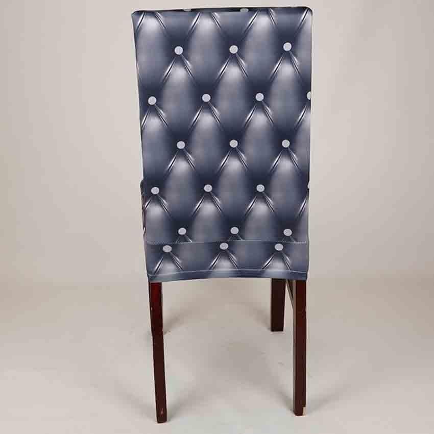 Housse de chaise en fibre d'élasthanne extensible pour mariage, banquet, hôtel, antisalissure, pour bureau standard européen, amovible et lavable, protecteur de chaise de salle à manger pour hôtel, salle à manger, cérémonie, banquet, mariage