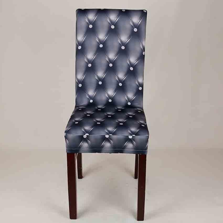 Housse de chaise en fibre d'élasthanne extensible pour mariage, banquet, hôtel, antisalissure, pour bureau standard européen, amovible et lavable, protecteur de chaise de salle à manger pour hôtel, salle à manger, cérémonie, banquet, mariage