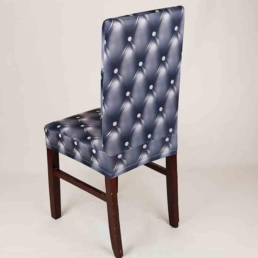 Housse de chaise en fibre d'élasthanne extensible pour mariage, banquet, hôtel, antisalissure, pour bureau standard européen, amovible et lavable, protecteur de chaise de salle à manger pour hôtel, salle à manger, cérémonie, banquet, mariage