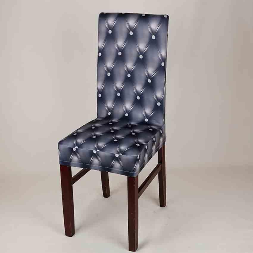 Housse de chaise en fibre d'élasthanne extensible pour mariage, banquet, hôtel, antisalissure, pour bureau standard européen, amovible et lavable, protecteur de chaise de salle à manger pour hôtel, salle à manger, cérémonie, banquet, mariage
