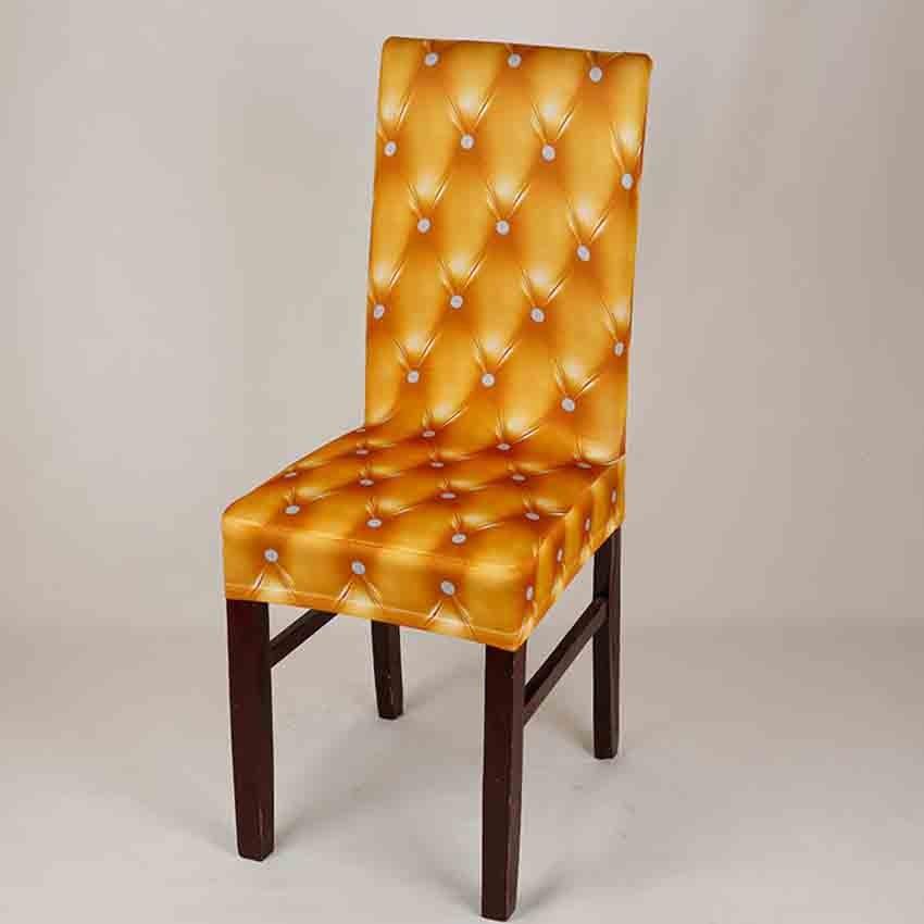 Housse de chaise en fibre d'élasthanne extensible pour mariage, banquet, hôtel, antisalissure, pour bureau standard européen, amovible et lavable, protecteur de chaise de salle à manger pour hôtel, salle à manger, cérémonie, banquet, mariage