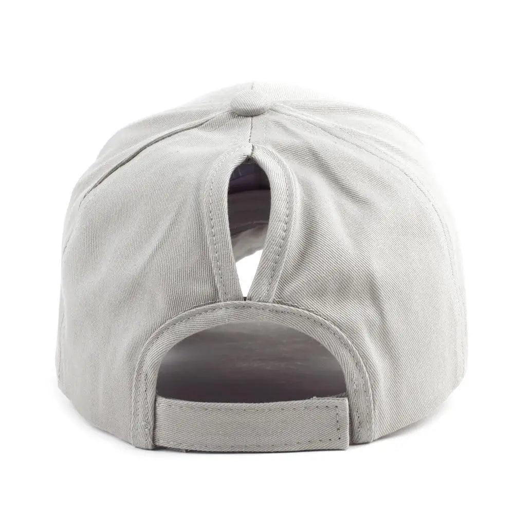 Nouvelles Casquettes de Baseball Élégantes à Paillettes et Queue de Cheval, Brillantes, de Haute Qualité, Tendance pour Femmes, Chapeau Hip Hop Réglable pour Chignon Désordonné