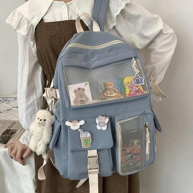 Nouveau sac à dos élégant et étanche pour femmes et étudiantes, sac d'école/de voyage mignon pour adolescentes