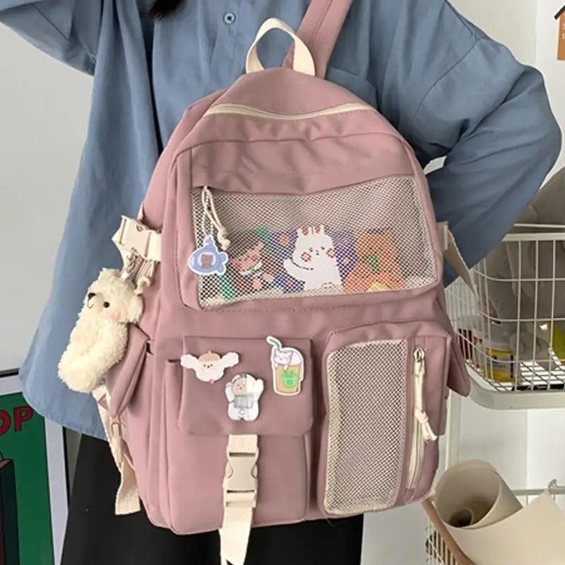 Nouveau sac à dos élégant et étanche pour femmes et étudiantes, sac d'école/de voyage mignon pour adolescentes