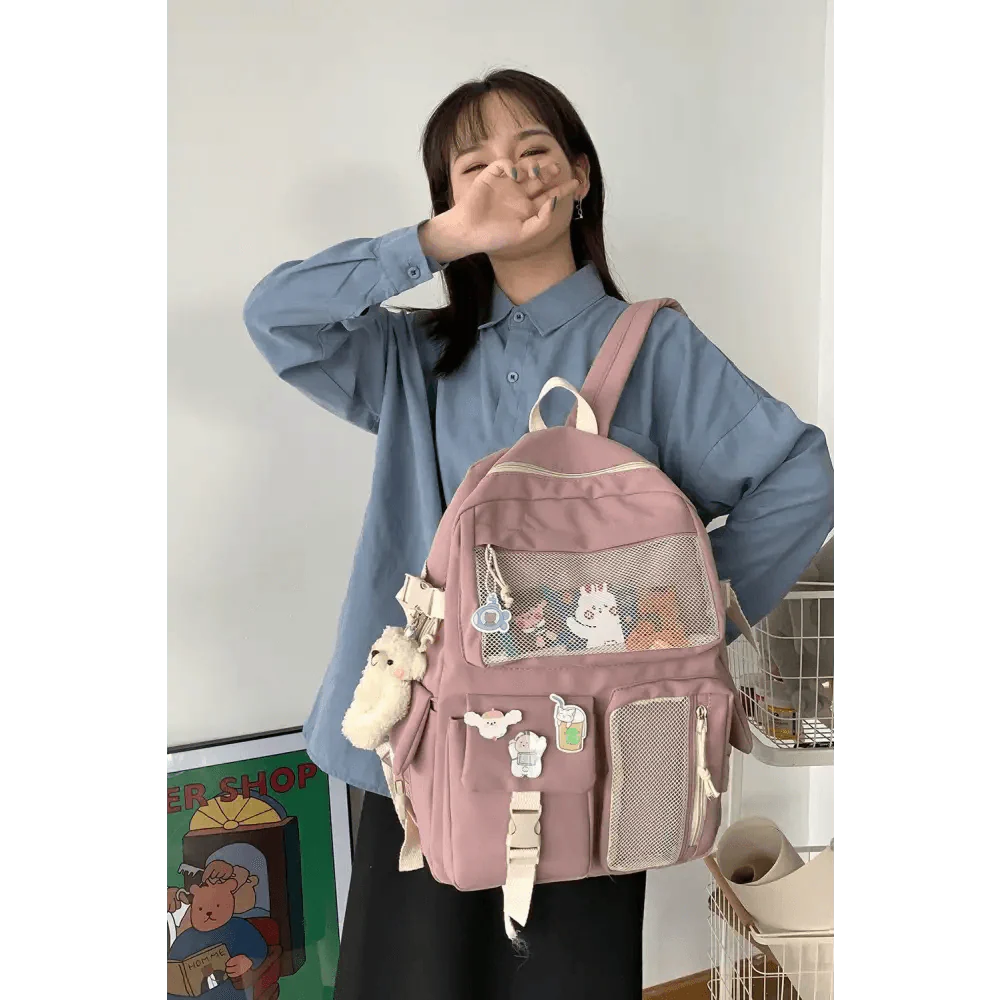 Nouveau sac à dos élégant et étanche pour femmes et étudiantes, sac d'école/de voyage mignon pour adolescentes