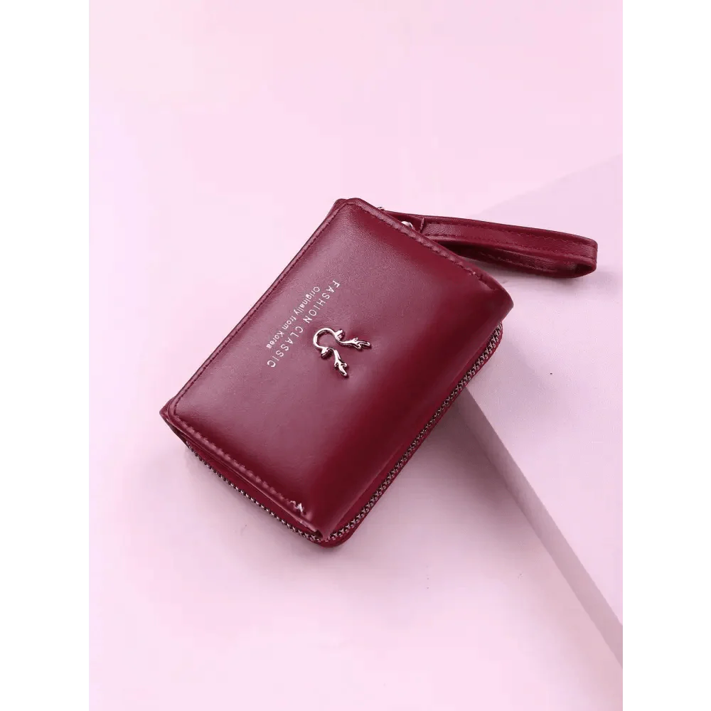 Nouveau portefeuille élégant pour femmes, porte-monnaie pour femmes et filles, joli porte-cartes, petit portefeuille pour femmes, pochette féminine.