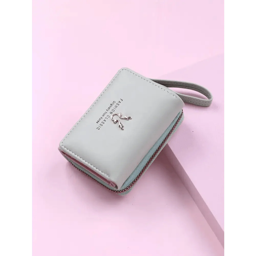 Nouveau portefeuille élégant pour femmes, porte-monnaie pour femmes et filles, joli porte-cartes, petit portefeuille pour femmes, pochette féminine.