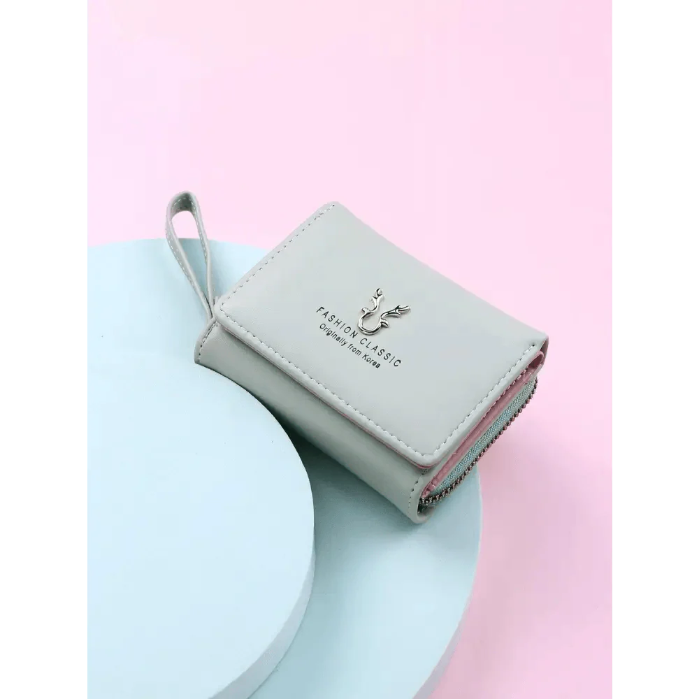 Nouveau portefeuille élégant pour femmes, porte-monnaie pour femmes et filles, joli porte-cartes, petit portefeuille pour femmes, pochette féminine.