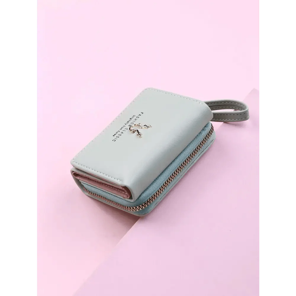 Nouveau portefeuille élégant pour femmes, porte-monnaie pour femmes et filles, joli porte-cartes, petit portefeuille pour femmes, pochette féminine.