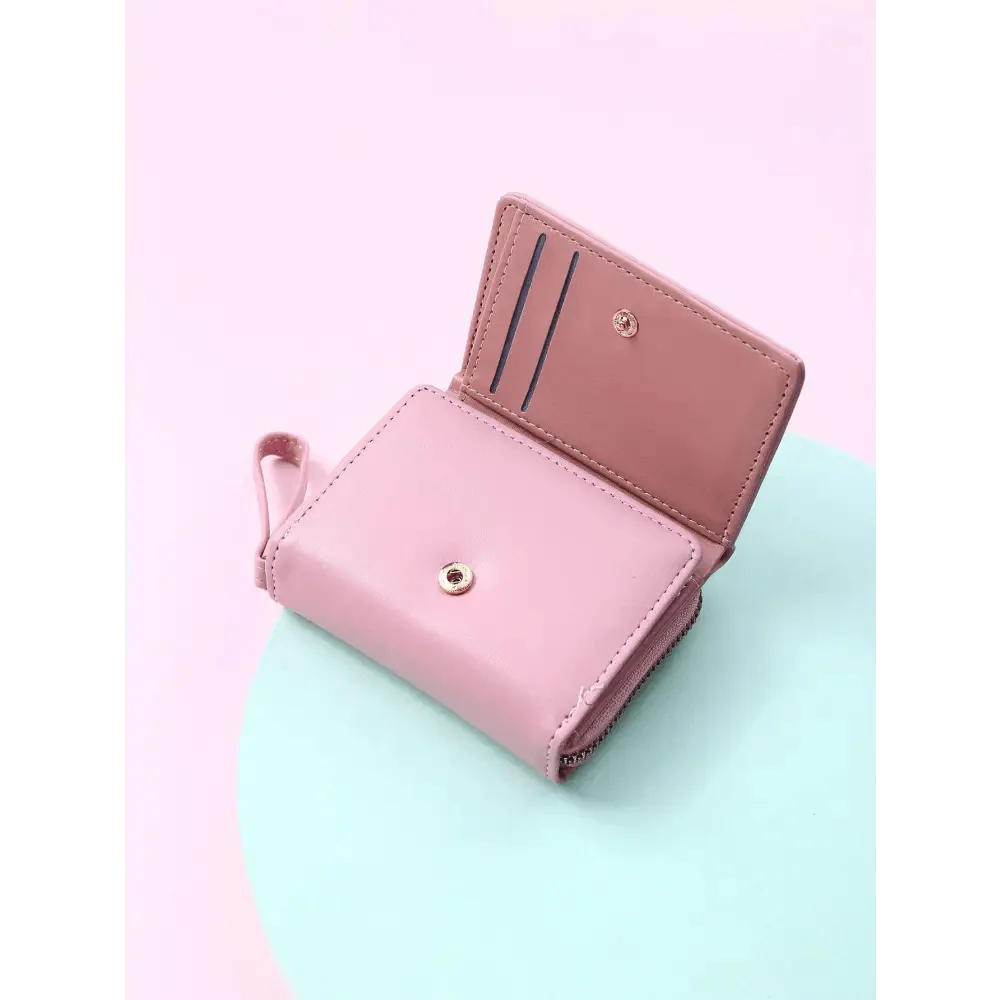 Nouveau portefeuille élégant pour femmes, porte-monnaie pour femmes et filles, joli porte-cartes, petit portefeuille pour femmes, pochette féminine.