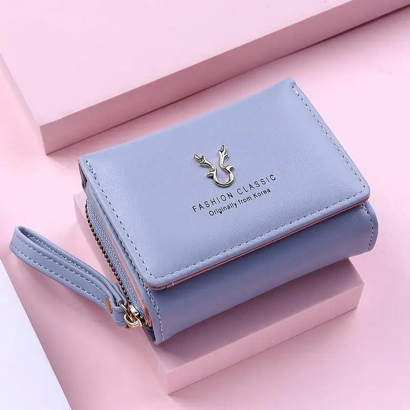 Nouveau portefeuille élégant pour femmes, porte-monnaie pour femmes et filles, joli porte-cartes, petit portefeuille pour femmes, pochette féminine.