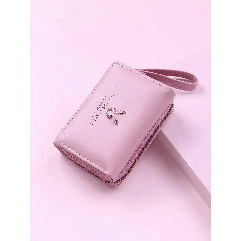 Nouveau portefeuille élégant pour femmes, porte-monnaie pour femmes et filles, joli porte-cartes, petit portefeuille pour femmes, pochette féminine.