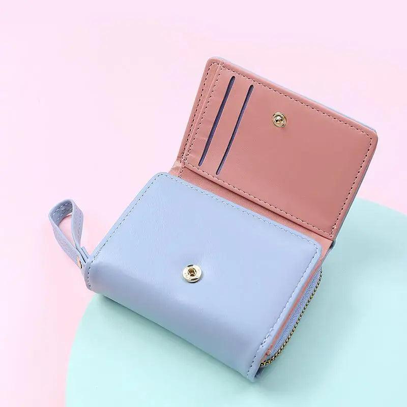 Nouveau portefeuille élégant pour femmes, porte-monnaie pour femmes et filles, joli porte-cartes, petit portefeuille pour femmes, pochette féminine.