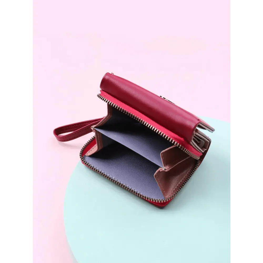 Nouveau portefeuille élégant pour femmes, porte-monnaie pour femmes et filles, joli porte-cartes, petit portefeuille pour femmes, pochette féminine.