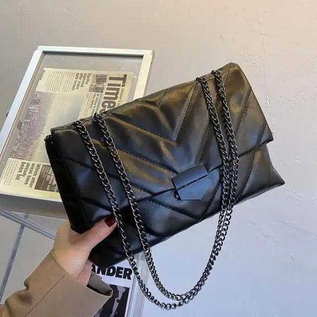 Nouveaux sacs à bandoulière décontractés de marque célèbre pour femmes, sac à bandoulière simple et tendance, sacs à main de styliste en cuir PU pour dames