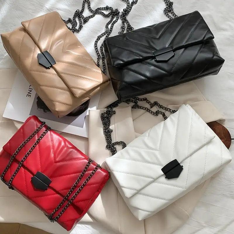 Nouveaux sacs à bandoulière décontractés de marque célèbre pour femmes, sac à bandoulière simple et tendance, sacs à main de styliste en cuir PU pour dames