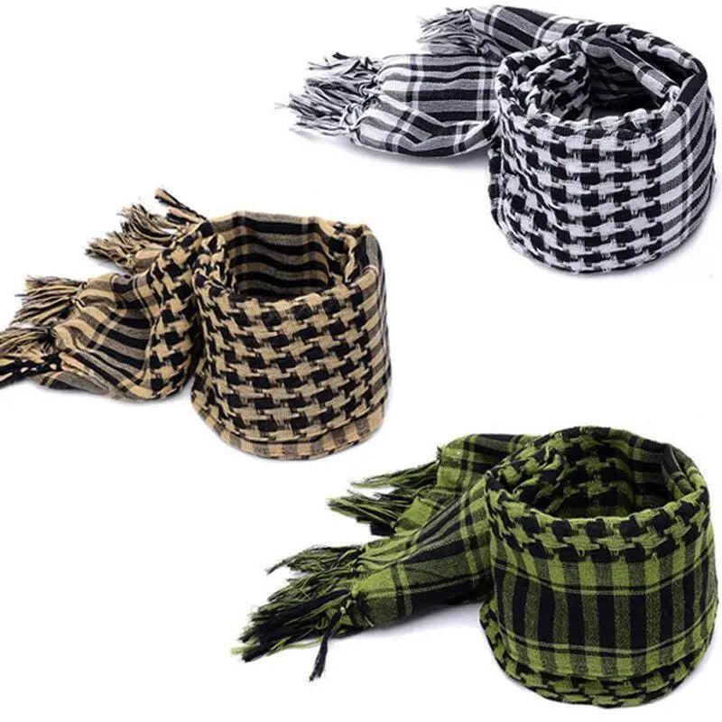 Nouvelle Écharpe Carrée Légère Tactique Militaire Arabe du Désert pour Homme, Tendance et d'Extérieur
