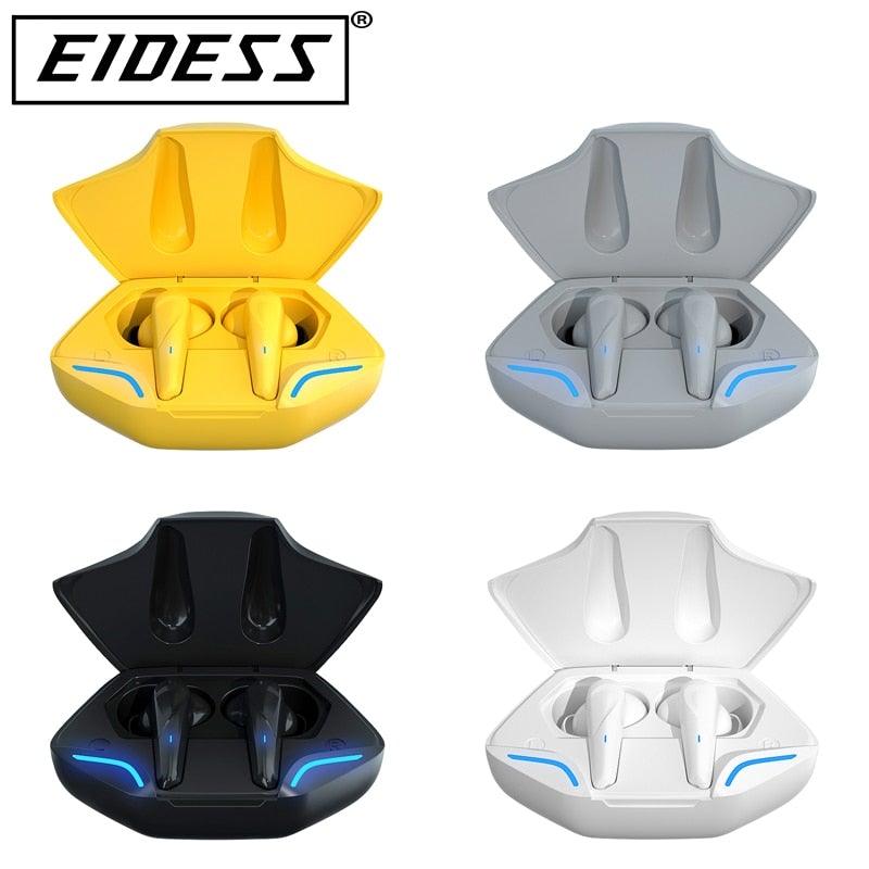 Nouveaux écouteurs de jeu TWS 5.0 Casque sans fil Stéréo Écouteurs de sport Microphone avec boîtier de charge pour téléphone Bluetooth