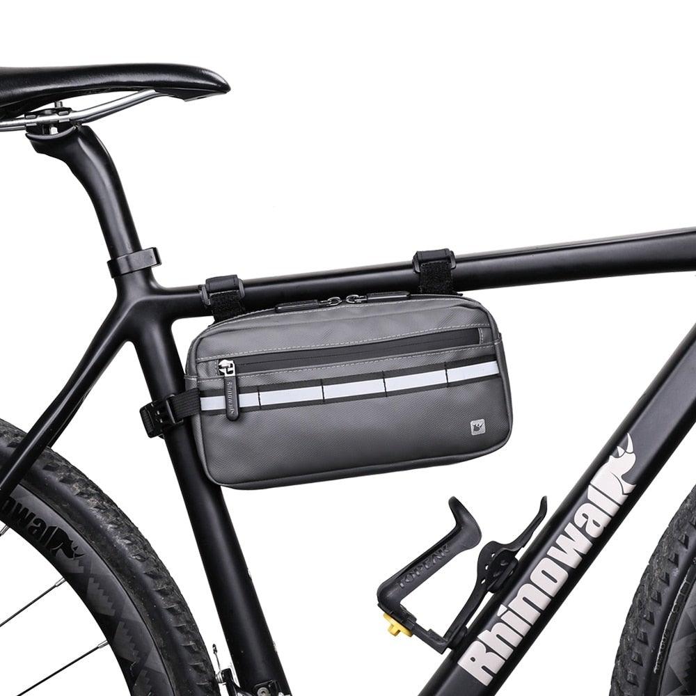 Nouveau Sac de Guidon Sacoches de Vélo Sacoche de Cadre Imperméable Multifonctionnel Sac à Bandoulière Portable Accessoires de Vélo Sac de Guidon Multifonctionnel Sacoche Avant de Vélo Étanche Sac à Bandoulière Sac à Main Sac Banane