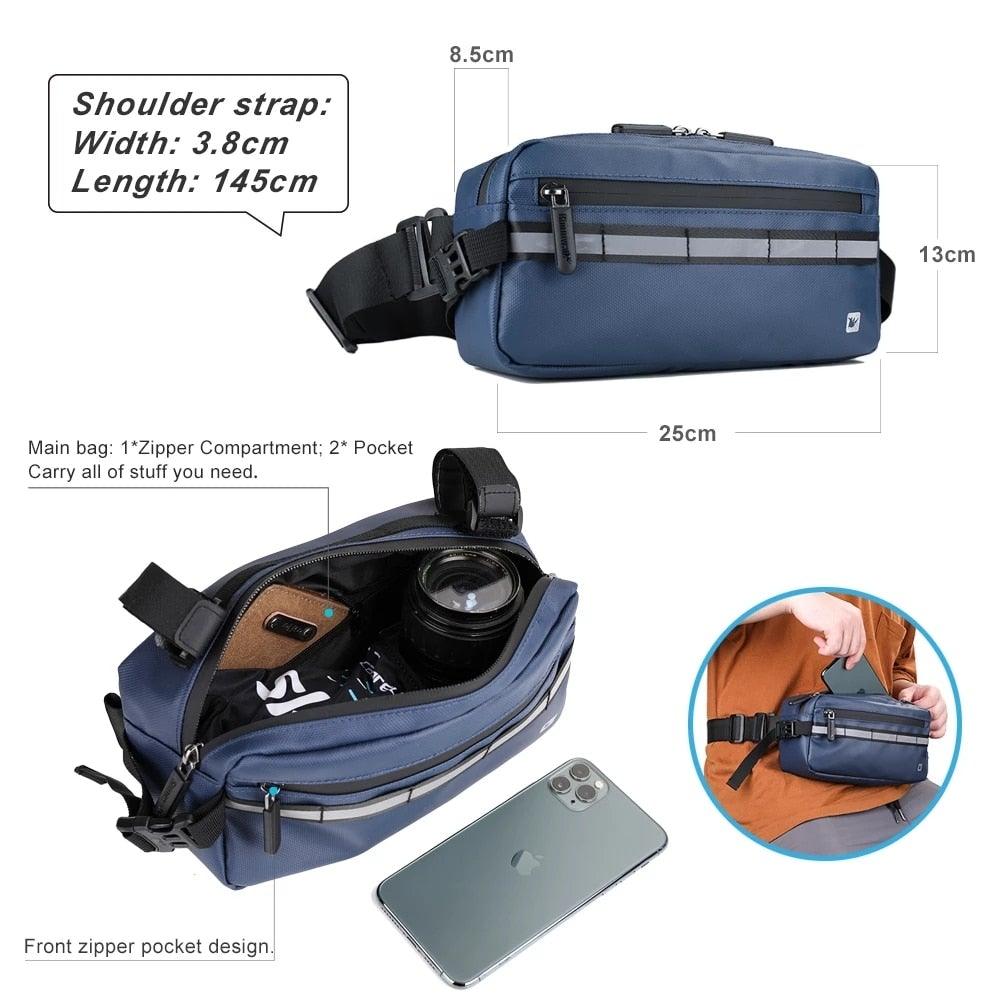 Nouveau Sac de Guidon Sacoches de Vélo Sacoche de Cadre Imperméable Multifonctionnel Sac à Bandoulière Portable Accessoires de Vélo Sac de Guidon Multifonctionnel Sacoche Avant de Vélo Étanche Sac à Bandoulière Sac à Main Sac Banane