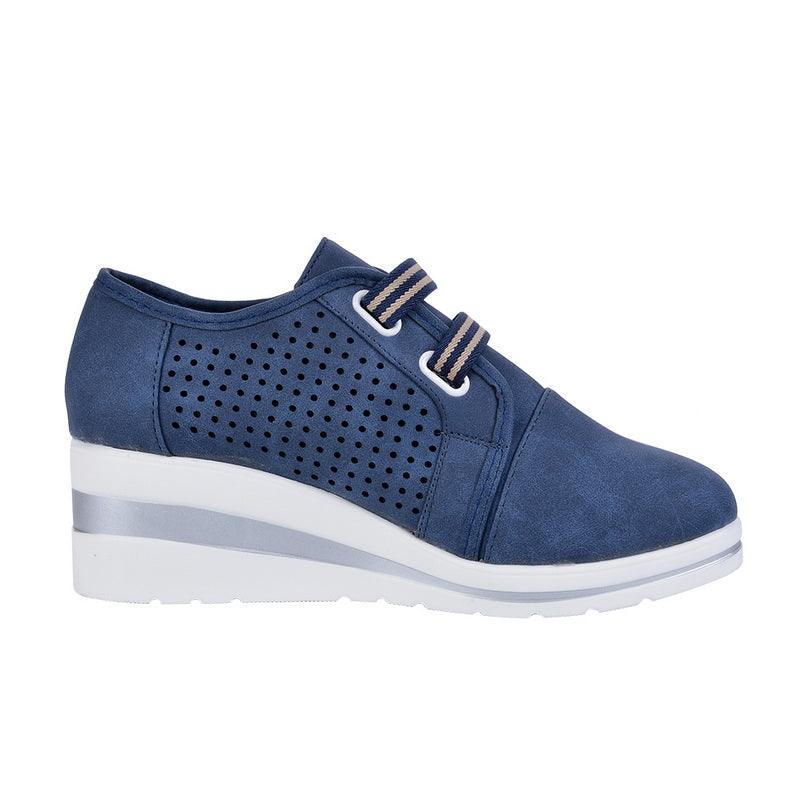 Nouvelles baskets décontractées à talons hauts pour femmes, chaussures respirantes rehaussant la hauteur, coussin d'air, baskets confortables, chaussures vulcanisées en cuir pour femmes, chaussures de marche de luxe pour femmes en extérieur