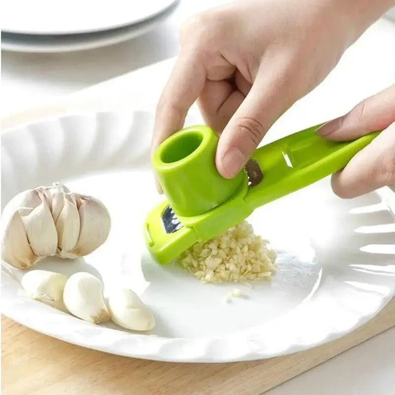 Nouvelle presse-ail incroyable en acier inoxydable, 1 pièce, appareil manuel pour la maison, presse-agrumes de cuisine, outils pour l'ail et le gingembre, accessoires de cuisine