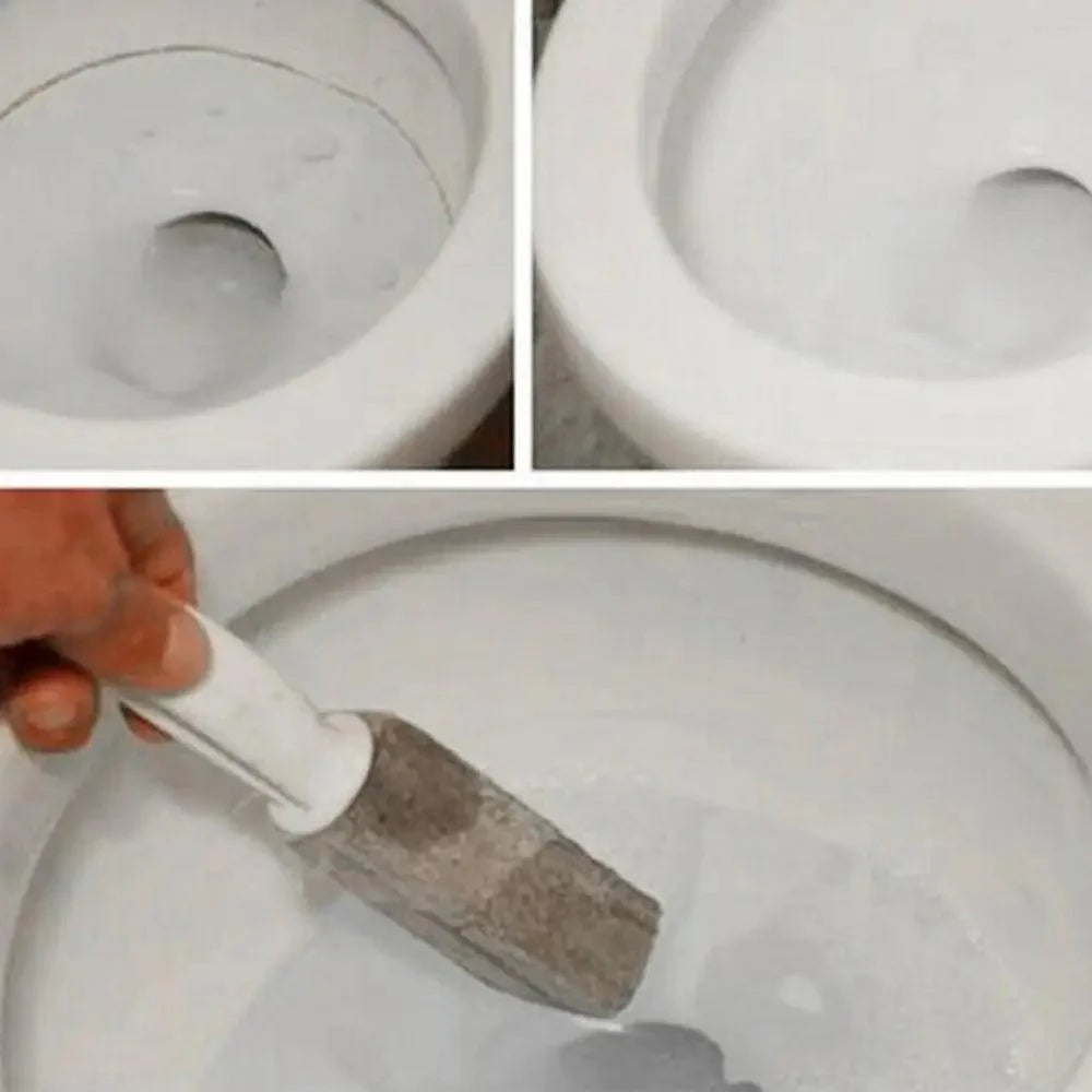 Nouvelle brosse de nettoyage portative incroyable en pierre ponce pour toilettes, carrelages, éviers, baignoires, outil de nettoyage à 360 degrés, gadgets de salle de bain